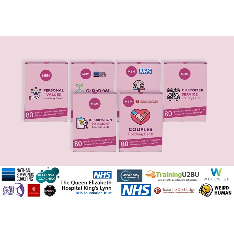 MBM 78 NLP Coaching Cards. Known as Flash Cards, Emotion
