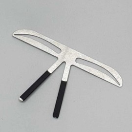 Guide Eyebrow Frame Mountain Shaped Beauty Accessories 2ea