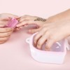 Rolabling Nail Soaking Bowl Set 2PCS Nail Soak Off Bowl