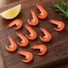 Artificial Shrimp Model 9 Pieces Red PVC 2.95 X 1.77