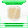MedVance Hydrocolloid – Bordered Hydrocolloid Adhesive Dressing, 2"x2" Box of