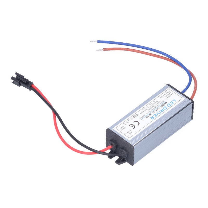 12‑18X1W 300mA LED Driver AC95‑265V/DC36‑63V Waterproof LED Power Driver for