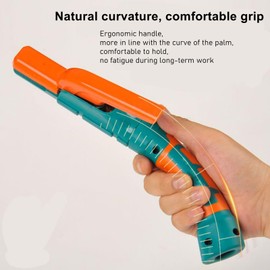 Stick Welding Electrode Holder with Curved Handle, 800 Amp Heavy Duty Stick Electrode Holder in Brass Jaw, Easy Grap Assembly Electrode Rod Stick Holder