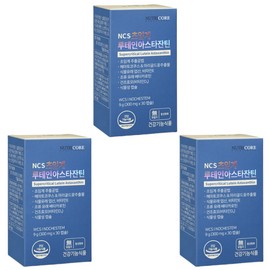 Nutricore Supercritical Lutein Astaxanthin 300mg x 30 capsules (3) / 뉴트리코어 초임계 루테인 아스타잔틴 300mg x 30캡슐 3개