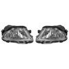 Fronimo Left+Right Clear Front Bumper Fog Light Lamp Compatible with