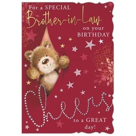For A Special Brother in Law Happy Birthday Premium Card Out Of The Blue