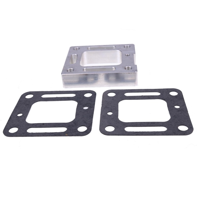 DVPARTS Oxygen Sensor Plate with Gaskets Compatible with Mercruiser Out