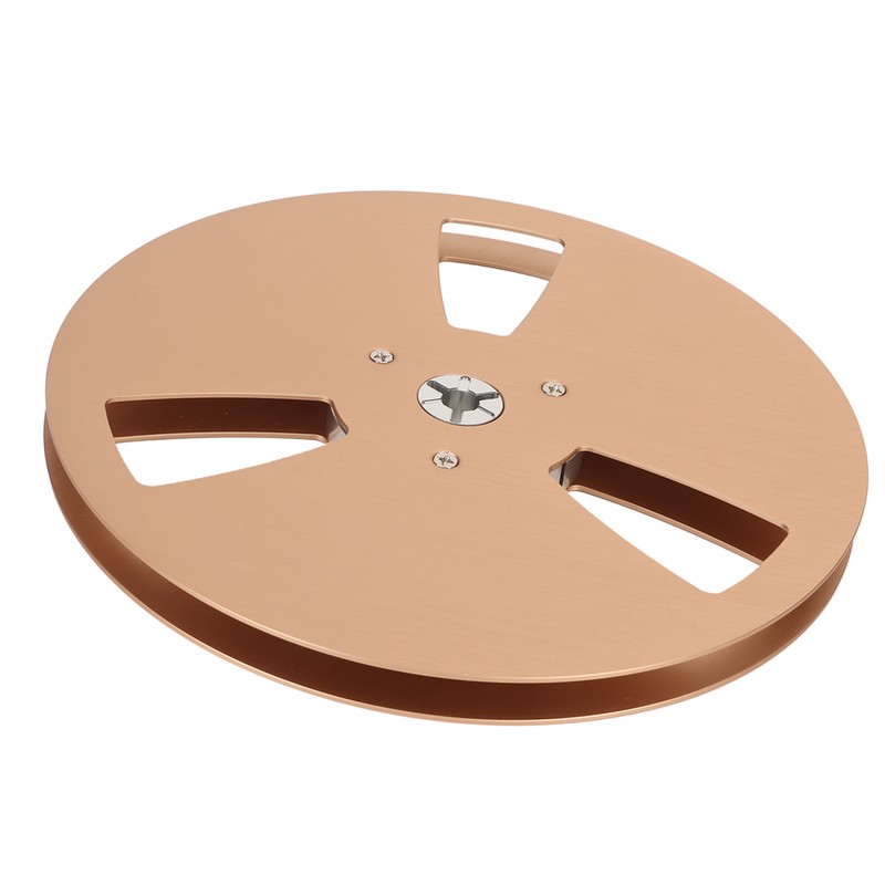 1/4 7 Inch Empty Tape Reel Aluminum Alloy 3 Hole