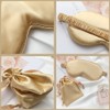 Faux Silk Sleep Eye Mask Comfortable Eyes Cover Soft Eye