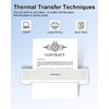 Phomemo Exclusive Thermal Transfer Ribbon for P831 Portable Printer, Supports