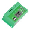 Green PWM Solar Charge Controller LCD Large Screen Display Photovoltaic
