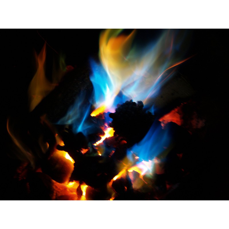 Aurora Cones, Colour-Changing Pine Cones for Fireplaces, Grills, Open Fire