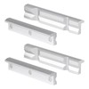SWAWIS 125 mm Vice Protective Jaws, 1 Pair of Aluminium