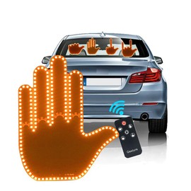 Gesture Lights for Car, Car Indicator Lights with Road Partner Gesture Signals, Accessories with Remote Control to Express One's Emotions (3 Mode)