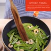 Wooden Spurtle Set Wood Cooking Utensils Non Stick Wood Cookware