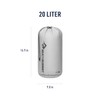 Sea to Summit Ultra-SIL Stuff Sack 20 L Grey -