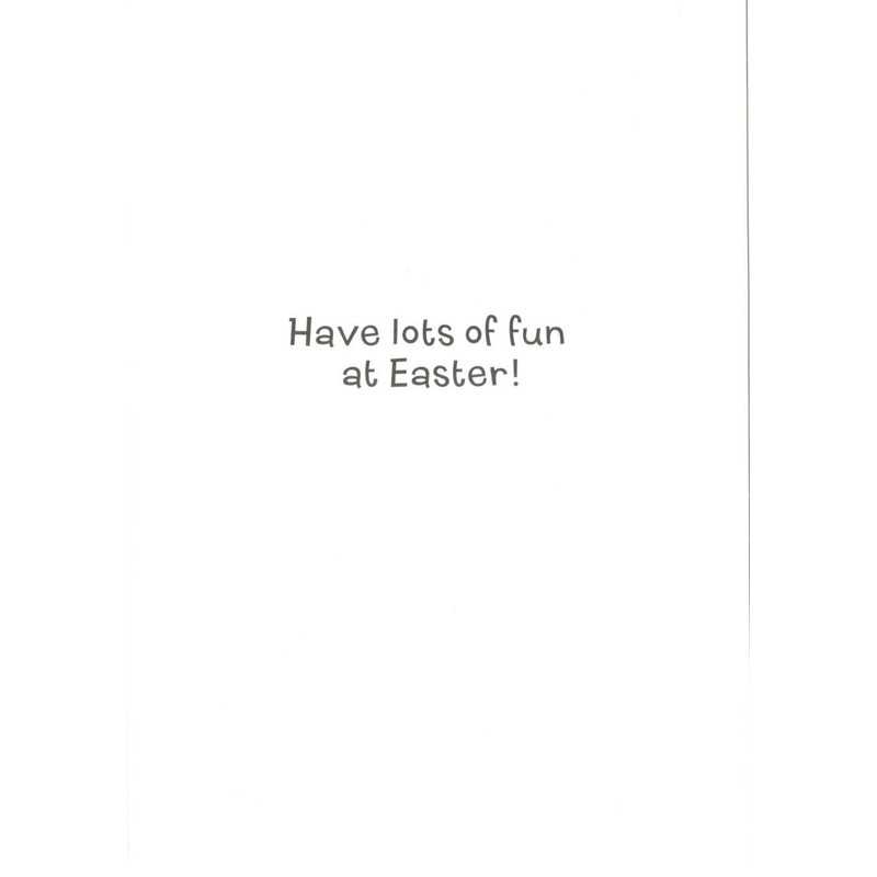 Simon Elvin Great-Grandchildren Easter Card, Bunny and Chicks Design, 12