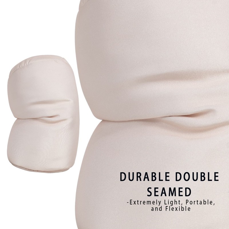 Focustree Squish Bean Bed Microbead Pillow Bolster Tube Body Pillow