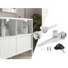 XIEHE 318 Sliding Window Locks, Closet Locks for Sliding Glass