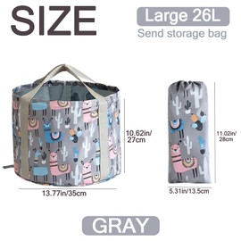 Collapsible Bucket for Soaking Feet, Portable Travel Foot Bath Tub, Foot Spa Soaking Feet Home Pedicure Basin for Large Feet, Portable Foot Spa Soak Tub Foldable Water Bucket for Travel Camping