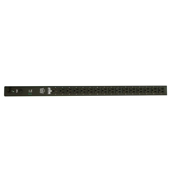 Leviton P1040-10S PDU 0RU 120V 15A (16) 5-15R 5-15P/10FT