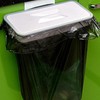UPKOCH Door Back Garbage Bag Holder, Hanging Trash Bag Rack,