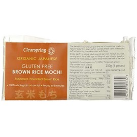 Clearspring Org Gluten Free B rice Mochi 250 g (order 6 for trade outer)