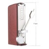 Metronome,Portable Mini Mechanical Metronome Universal Metronome 11cm Height for Piano