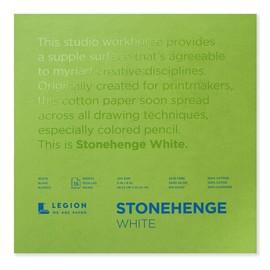 Stonehenge STONEHANGE PAPER 8X8 WHITE 90LB, 8 x 8