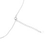 Silver Pendant Necklace Beautiful Elegant Adjustable Cute Dove Bird Pendant