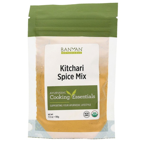 Banyan Botanicals Kitchari Spice Mix – Ayurvedic Kitchari Seasoning Made with Organic Herbs & Spices ­­– For Ayurvedic Cleanses & Digestive Health – 3.5 oz – Non GMO Sustainably Sourced Vegan