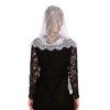 Uccellino Catholic Veil Church Mass Worship Stole with Attached Comb