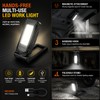 10L0L Golf Cart LED Dome Light, 360° Rotatable Magnetic Rechargeable