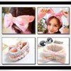 WHITE FANG ZA048 Hair Band, Elastic Hair Clip, Ribbon, Stylish,
