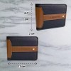 A4F-SOLUTIONS Cartera Para Caballero Elegante Con Protección Rfid
