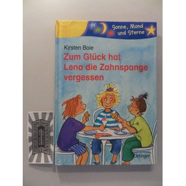 Zum Glück hat Lena die Zahnspange vergessen.