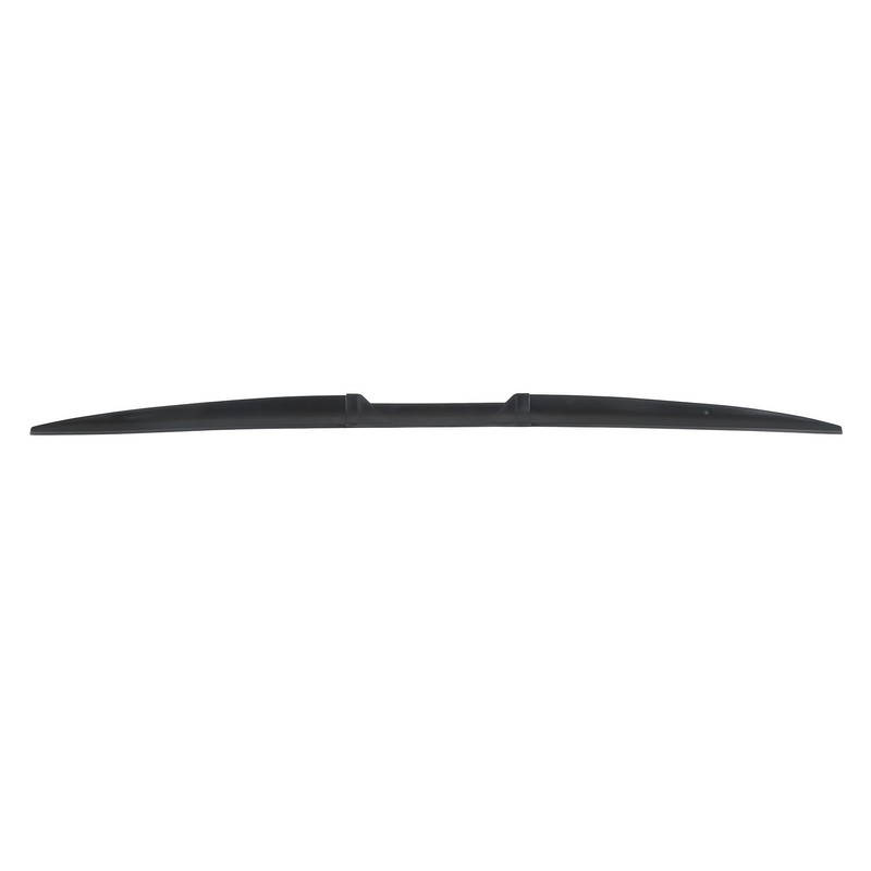 Car Rear Wing 52.76 Inch Rubber Trunk Lid Tailgate Spoiler