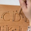Tablero Abecedario Montessori Letras Mayusculas Y Minusculas