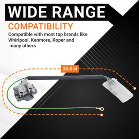 BlueStars Ultra Durable 3355806 Washer Lid Switch Replacement Part by BlueStars - Exact Fit for Whirlpool & Kenmore Washers - Replaces WP3355806VP PS11741201 WP3355806 AP2947199 PS341529