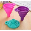 Funnels for Kitchen Use, Food Grade Silicone Collapsible Kitchen Funnel