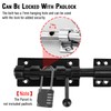 Slide Bolt Gate Latch, 6.3 Inch Heavy Duty Solid Stainless