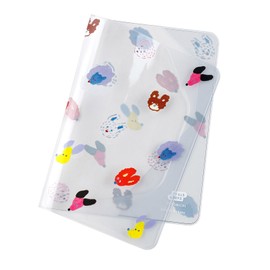 Hobonichi Techo Accessories Keiko Shibata: Cover on Cover [A6/for double covering] Dog Ears Fluttering in the Wind