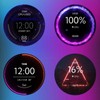 Computer Temp Monitor 2.8in Round LCD HD Micro USB Dimmable