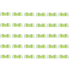 JYK 30pcs Round Bubble Level 6x20mm Mini Circular Bullseye Spirit Levels for Leveling Camera Tripod Telescope Workshop Turntable Pictures