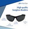 In Style Eyes Blazin' Mawi Wrap Around Bifocal Reading Sunglasses