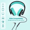 Rockpapa Comfort+ Kids Headphones, Wired Headphones Over Ear Headphones with