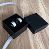 Agálea | Aretes tipo arracadas Media Luna Cartoneada lisa de