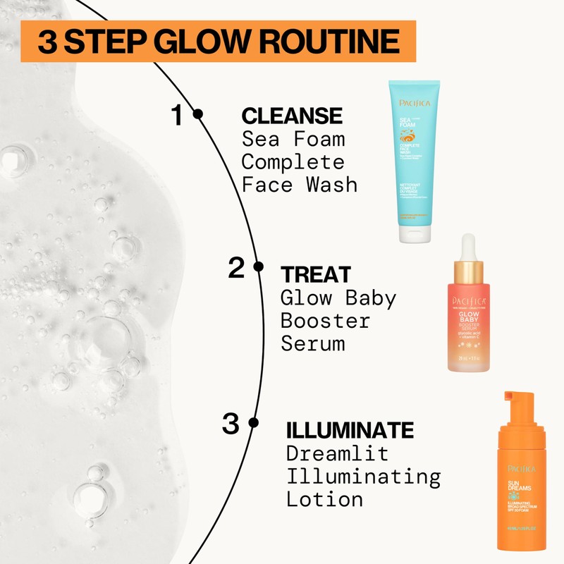 Pacifica Face Wash - Sea Foam Mini Travel Size, Skincare,