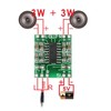 Dual Channel Power Amplifier, Audio Power Amplifier Module 2.5V-5.5V 3W+3W