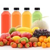 Cedilis 10 Pack 33oz Plastic Juice Bottles with Black Cap,